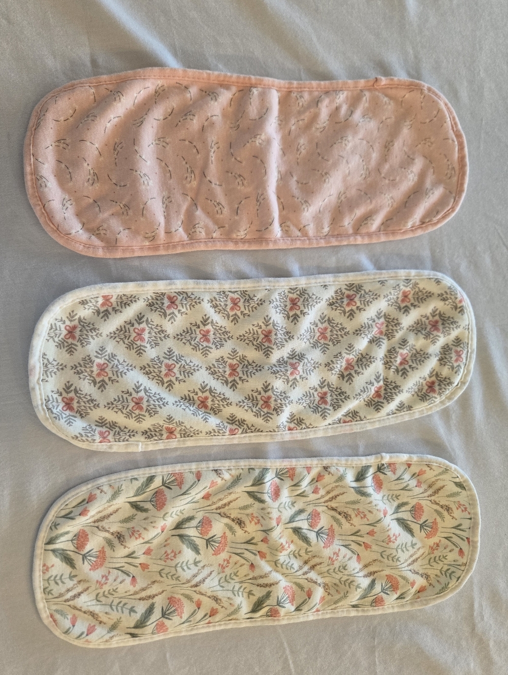 Neat Solutions - Multi-color 3 pack infant Burp Cloth - (OS)